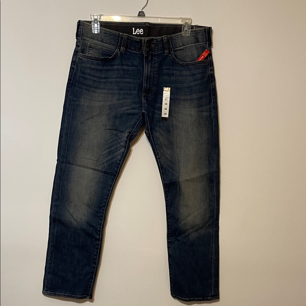 Lee Men's Deep Indigo Slim Jeans
